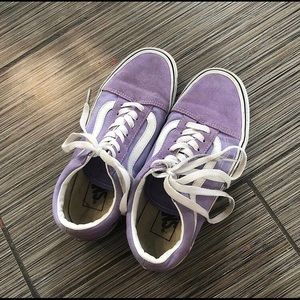 Vans lilac Old Skool shoes